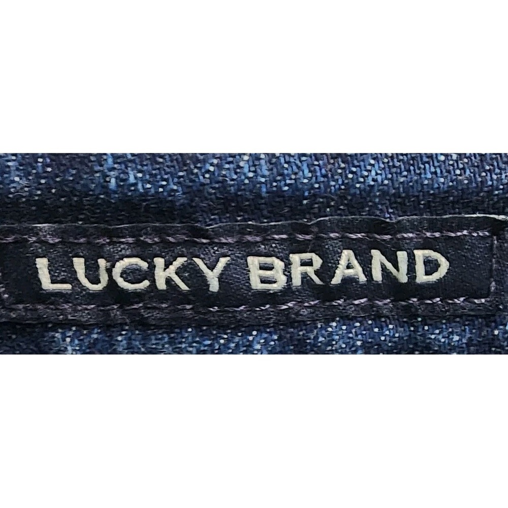 Lucky Brand Womens Size 2 Ava Slim Crop Jean Dark Wash - Picture 4 of 10